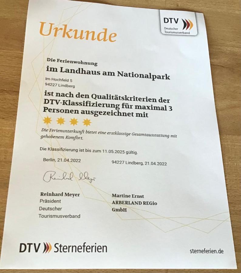 Ferienwohnung Im Landhaus Am Nationalpark Ludwigsthal Luaran gambar